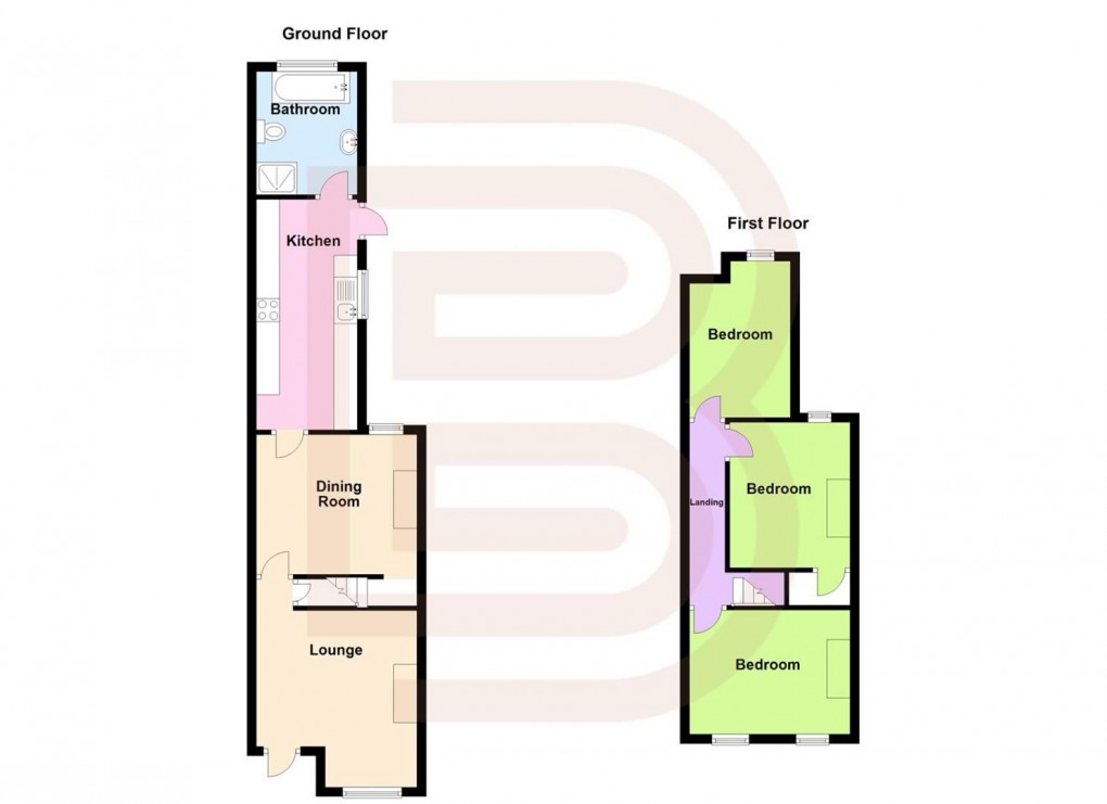 Floorplan for Bridge Street, Rugby