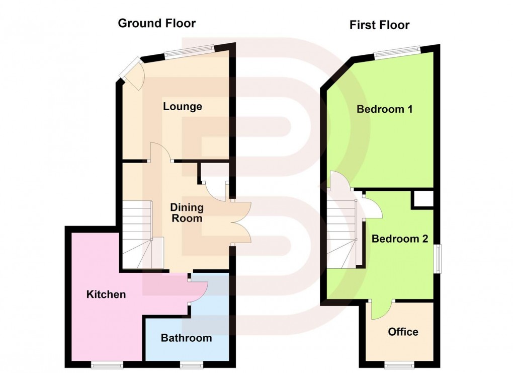 Floorplan for Main Street, Long Lawford, Rugby