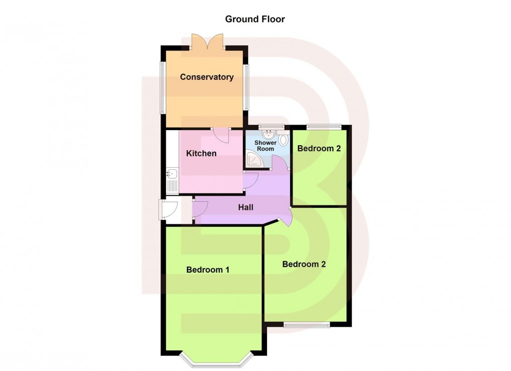 Floorplan for Linnell Road, Rugby