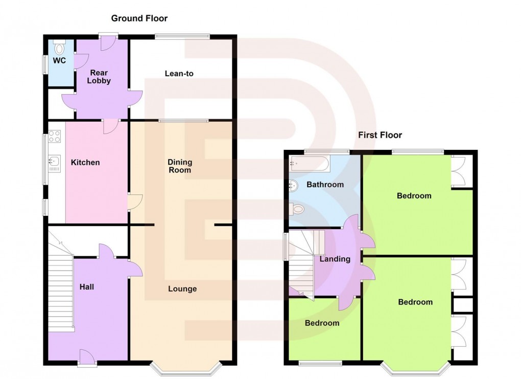 Floorplan for Bilton Road, Rugby