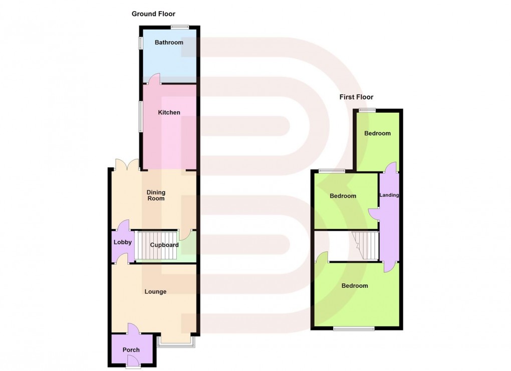 Floorplan for South Street, Rugby