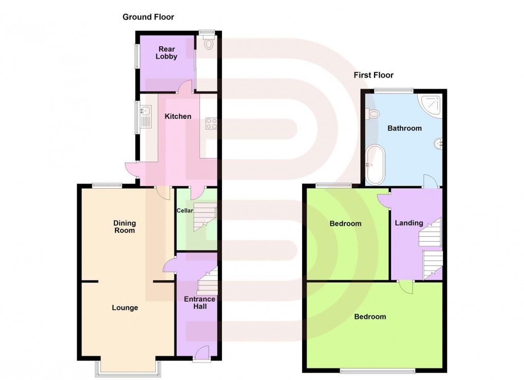 Floorplan for Cambridge Street, Rugby