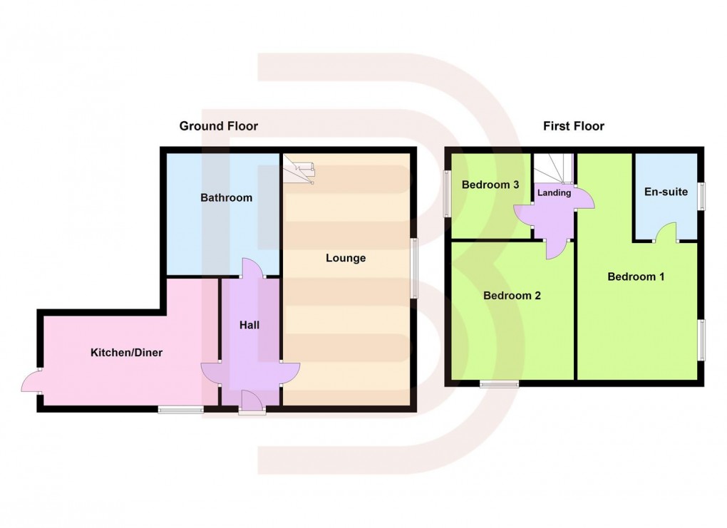 Floorplan for Rugby Road, Lilbourne, Rugby