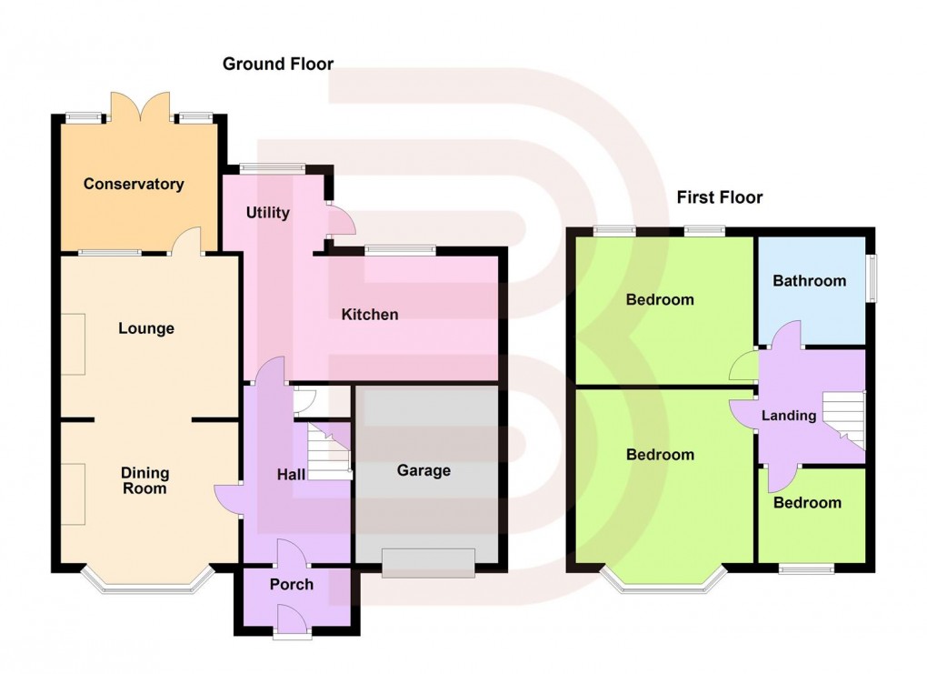 Floorplan for Eastlands Road, Rugby