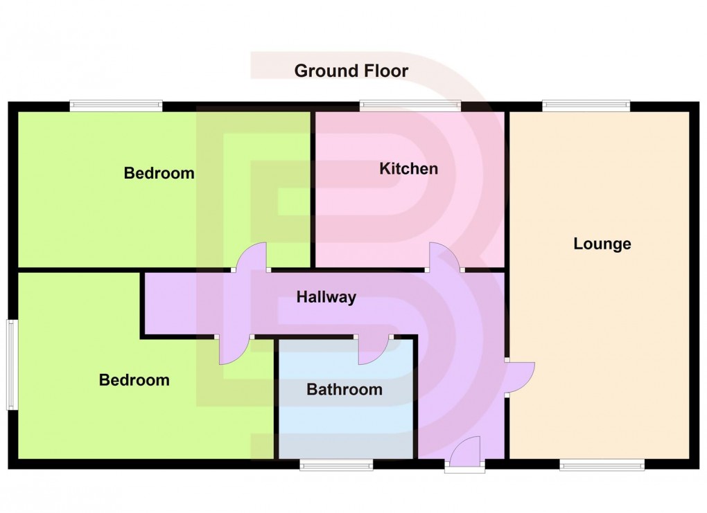 Floorplan for Norman Road, Newbold, Rugby