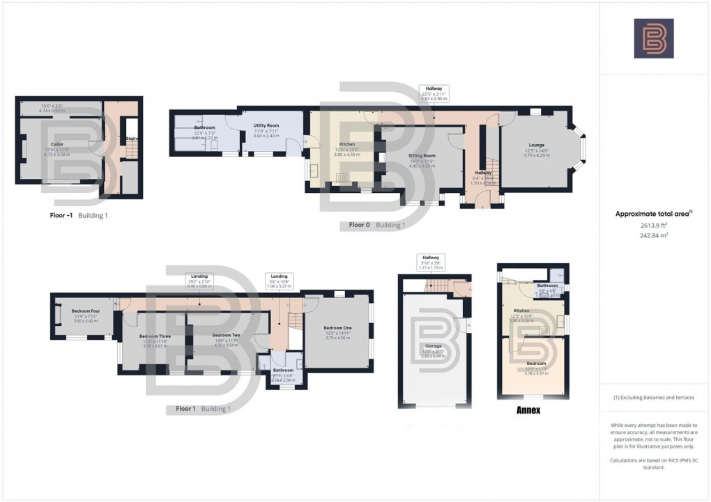 Floorplan for Clifton Road, Rugby