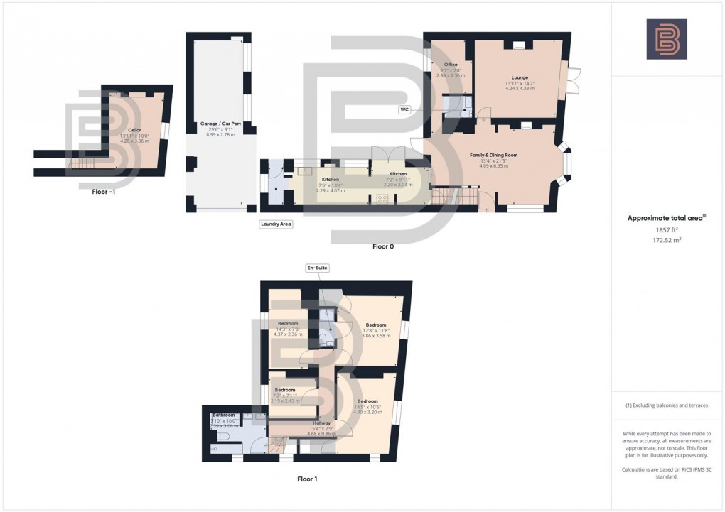 Floorplan for Hill Street, Rugby