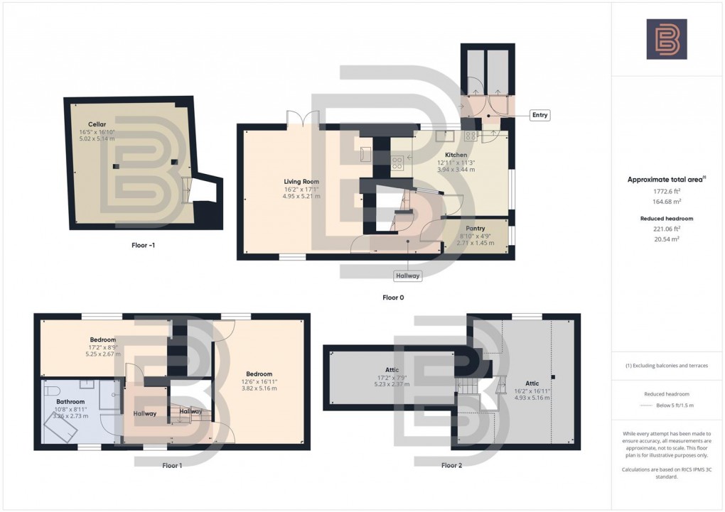 Floorplan for Main Street, Shawell, Lutterworth