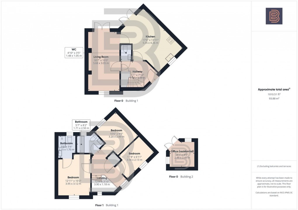 Floorplan for Hemingbrough Road, Houlton, Rugby