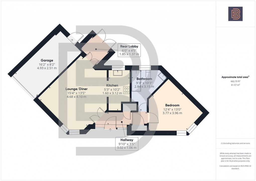 Floorplan for Cherwell Way, Long Lawford, Rugby