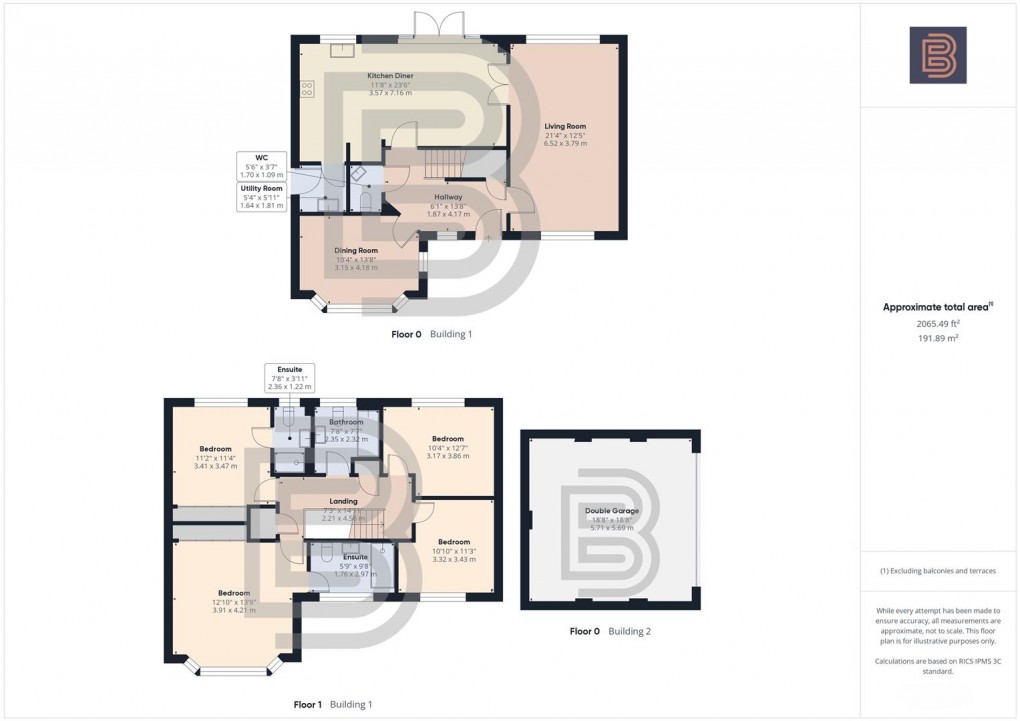 Floorplan for Calvestone Road, Cawston, Rugby