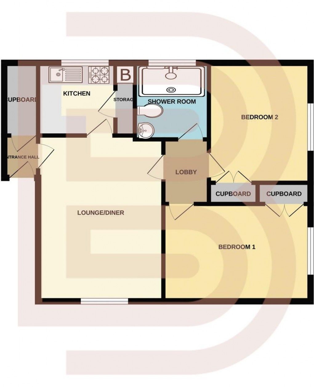 Floorplan for Dunchurch Road, Rugby