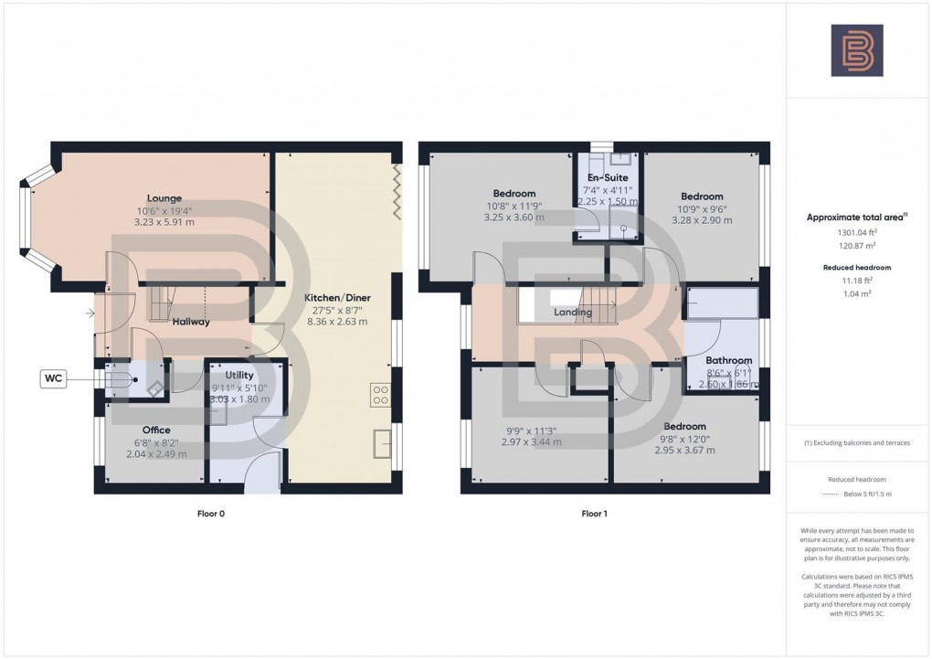 Floorplan for Bilton Road, Rugby