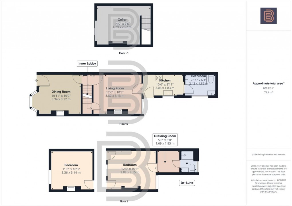 Floorplan for Oxford Street, Rugby